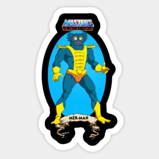 Mer-Man Sticker